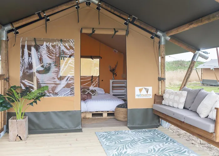 Hotell Tinyparks Eiland Tiengemeten Zuid-Beijerland